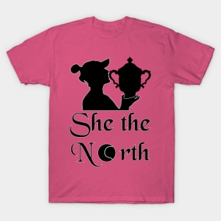 She The North T Shirt, She The North Bianca Andreescu Us Open Tennis T Shirt, shethenorth t shirt, Margaret court, Winner of us open 2019 T-Shirt